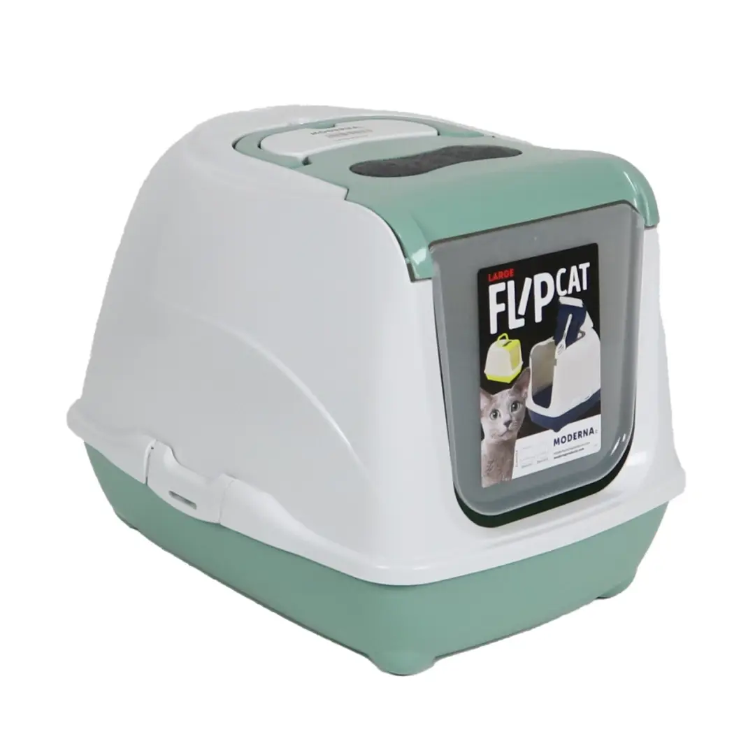 Moderna Kattentoilet flipcat mint groen 50 cm