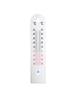 Nature Muurthermometer kelvin 2 wit