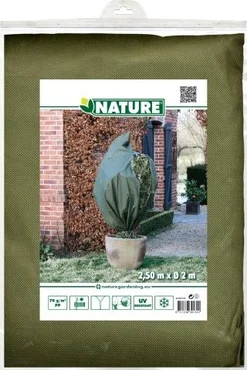 Nature Winterafdekhoes rits h2.50d2m groen - afbeelding 1