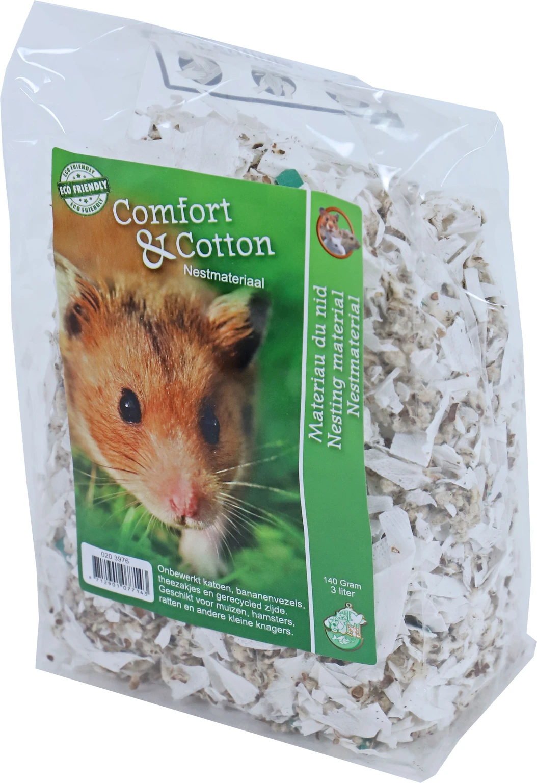 Boon Eco friendly nestmateriaal comfort & cotton 140 gram
