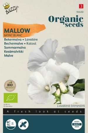 Organic lavatera, bekermalva mont b - afbeelding 1