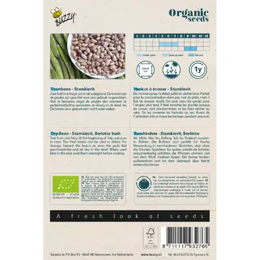 Organic stamslaboon kievit laag 15g - afbeelding 2