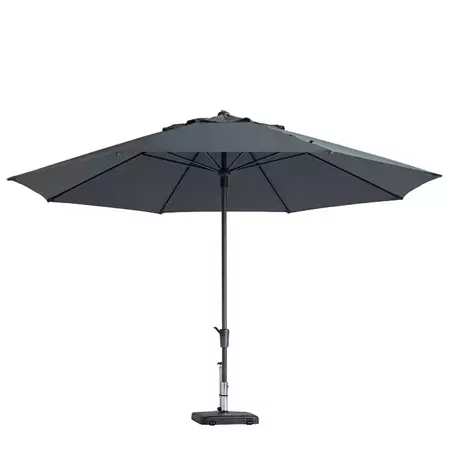 Parasol Timor Luxe Rond Ø4m - Grijs* - afbeelding 1