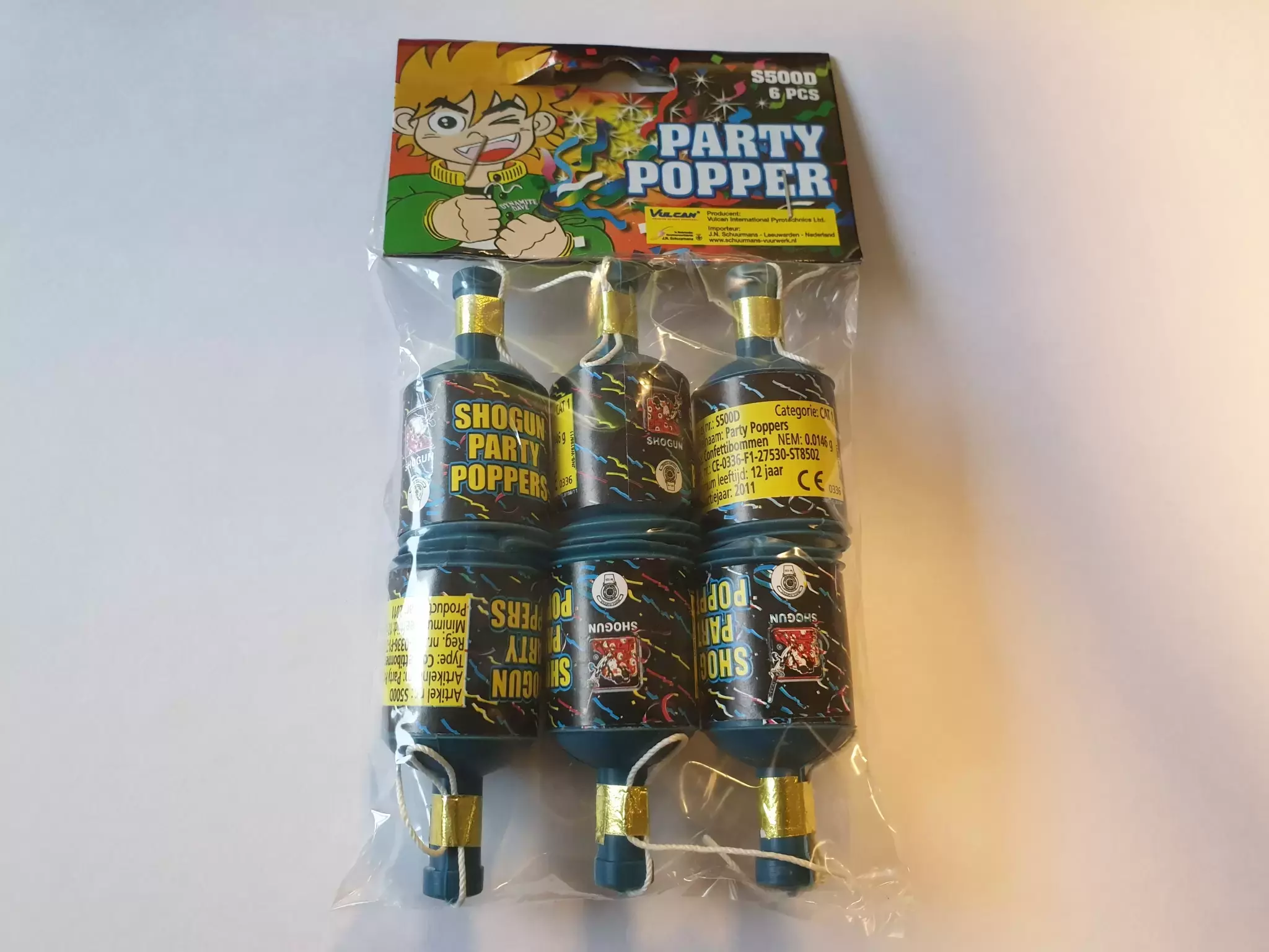 Party Popper Vulcan