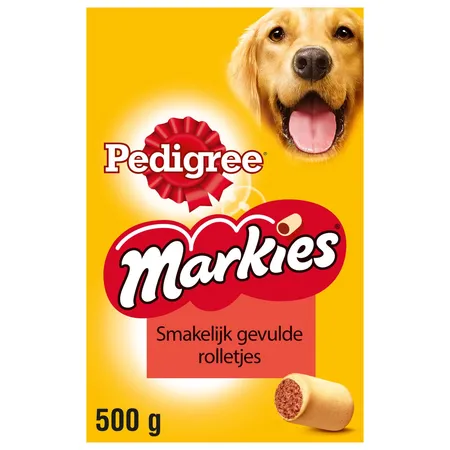 Pedigree Markies Gevuld Met Merg Vlees&Vlees - Hondensnacks - 500 g