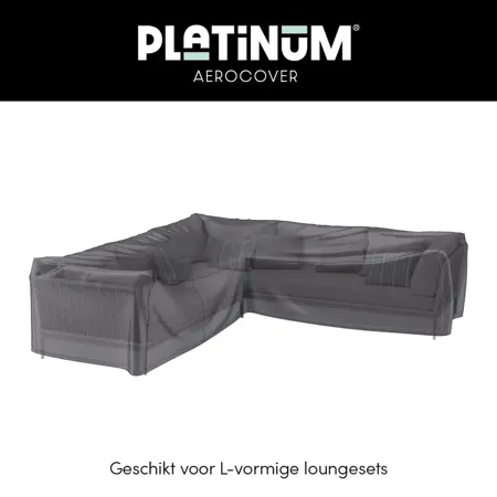 Platinum AeroCover Hoek LoungeBank hoes 300x300x100xH70cm - afbeelding 3