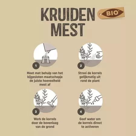 Pokon Bio Kruiden Mest 1kg - afbeelding 5