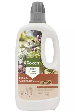 Pokon Bio Terras & Balkon Planten Voeding 1L - afbeelding 1