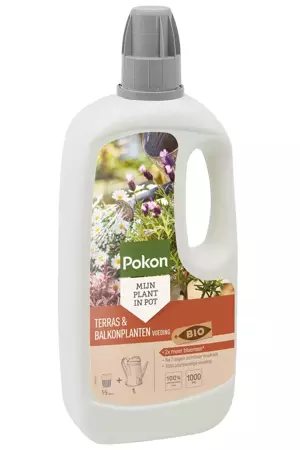 Pokon Bio Terras & Balkon Planten Voeding 1L - afbeelding 2