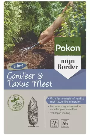 Pokon Conifeer en taxus mest 2,5kg - afbeelding 1