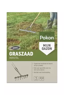 Pokon Graszaad herstel 1kg - afbeelding 1