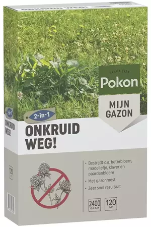 Pokon Onkruidweg 120m2 2400g - afbeelding 2