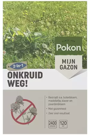 Pokon Onkruidweg 120m2 2400g - afbeelding 1