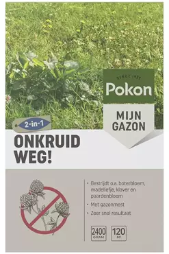 Pokon Onkruidweg 120m2 2400g - afbeelding 1