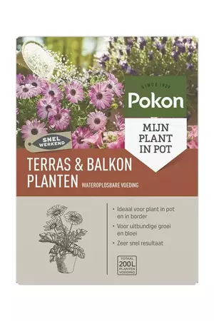 Pokon Terras & Balkon Planten Voeding Wateroplosbare Voeding 500gr - afbeelding 1