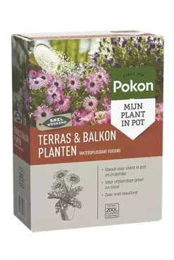 Pokon Terras & Balkon Planten Voeding Wateroplosbare Voeding 500gr - afbeelding 2