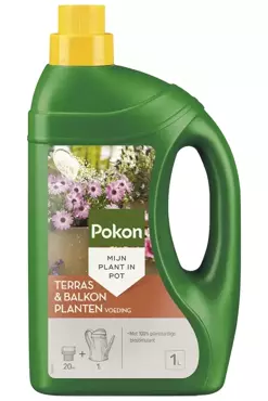 Pokon Terras en Balkon Planten Voeding 1L - afbeelding 1