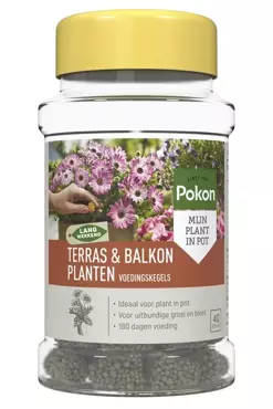 Pokon Terras en Balkon Planten Voedingskegels 40st - afbeelding 1