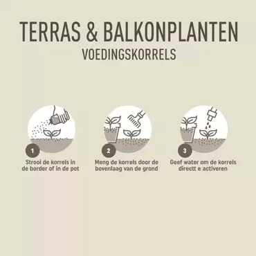 Pokon Terras en Balkon Planten Voedingskorrels 1800gr - afbeelding 5