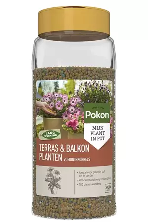 Pokon Terras en Balkon Planten Voedingskorrels 800gr - afbeelding 1