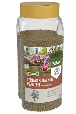 Pokon Terras en Balkon Planten Voedingskorrels 800gr - afbeelding 2