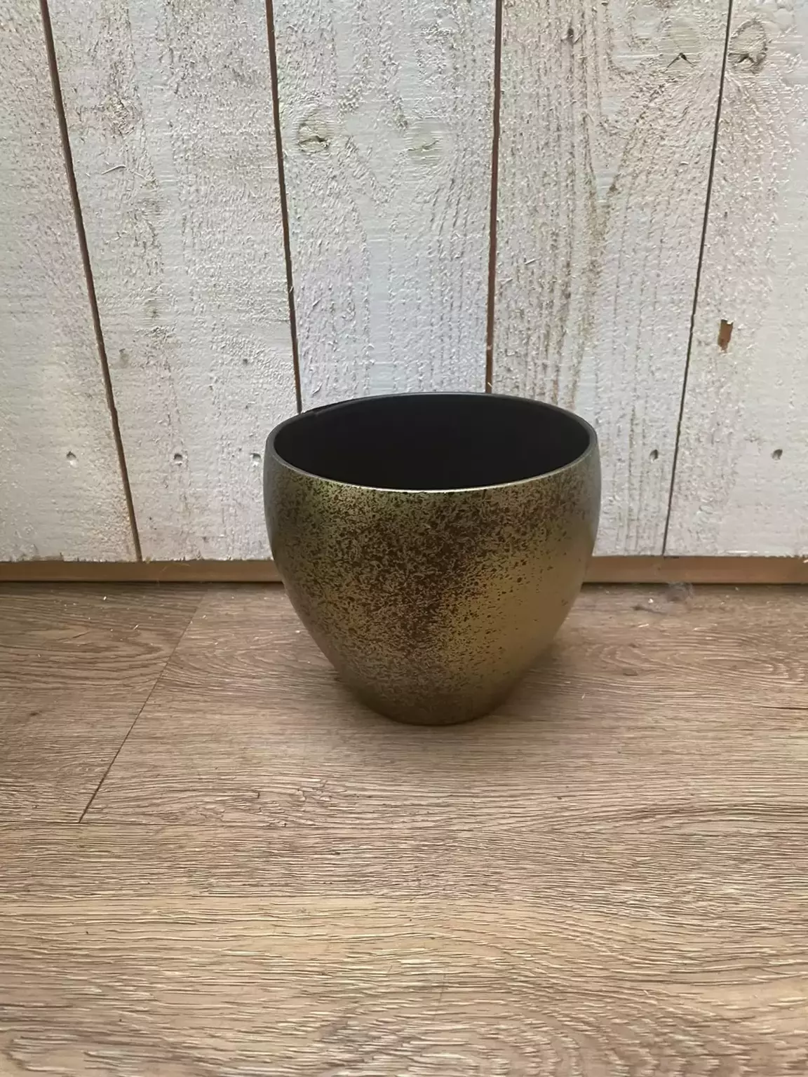 Pot timo d12h14cm goud