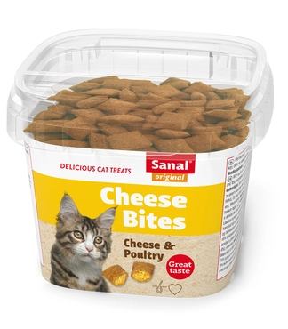 Sanal Kat bites cheese cup 75gr