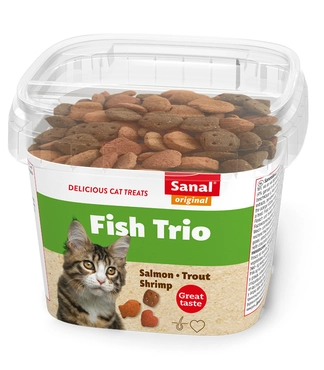 Sanal Kat fish trio cup 75gr