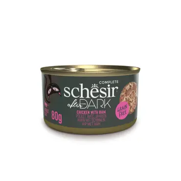 Schesir after dark kip en ham bouillon 80g - afbeelding 1