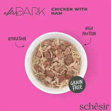 Schesir after dark kip en ham bouillon 80g - afbeelding 3