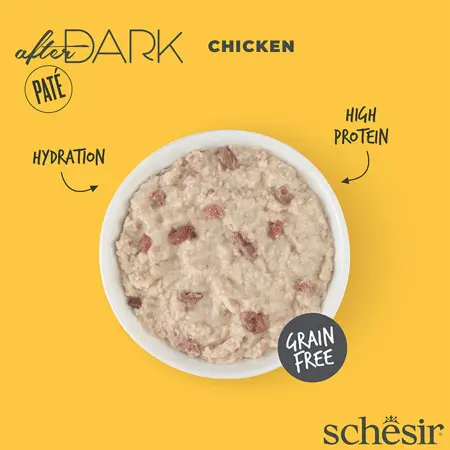 Schesir after Dark kip paté 80g - afbeelding 3