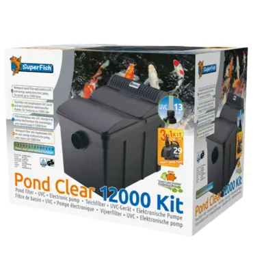 Superfish Pondclear kit12000 -uvc13w- pomp 5000l - afbeelding 1