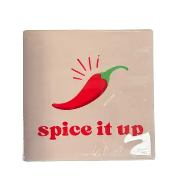 Tegeltje spice it up 10X10X1CM