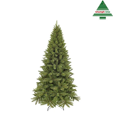 Kunstkerstboom forest frosted slim d102h185cm grn