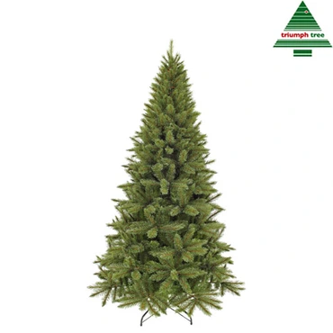 Kunstkerstboom forest frosted slim d117h215cm grn