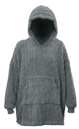 Unique Living hoodie pleun 70x50x87cm dark grey