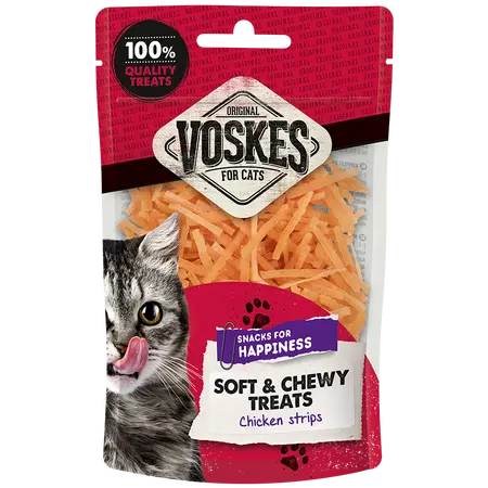 Voskes Kipfilet reepjes 60g - afbeelding 1