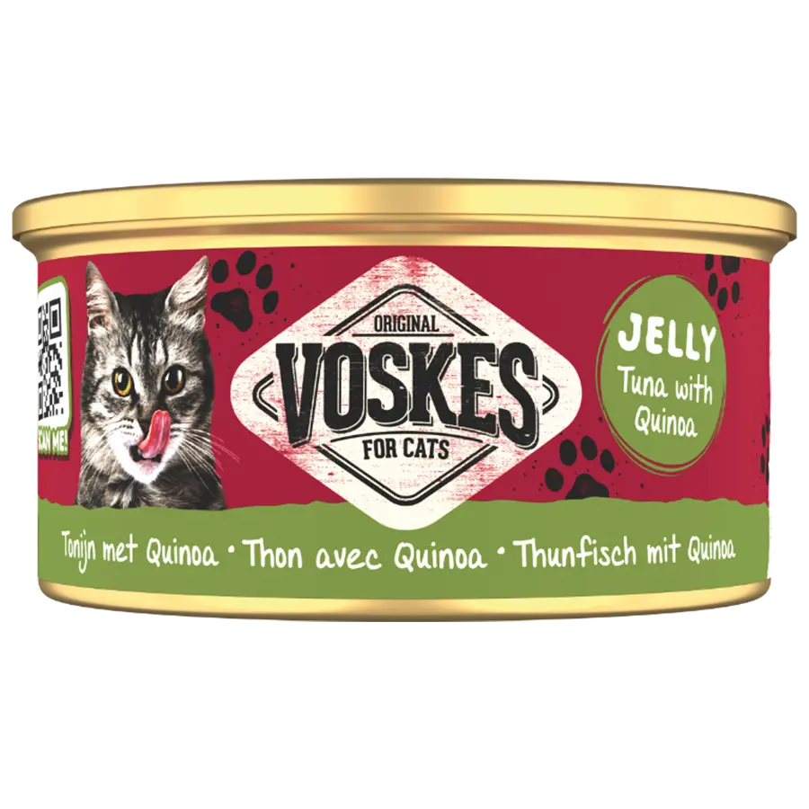 Voskes Kattenvoer Nat Tonijn met Quinoa 85gr