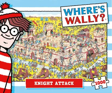 Where’s Wally Knight Attack Puzzel (1000 stukjes) - afbeelding 2