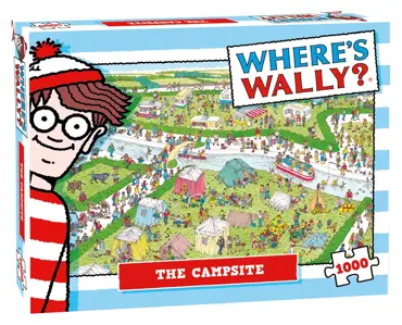 Where’s Wally The Campsite Puzzel (1000 stukjes) - afbeelding 1