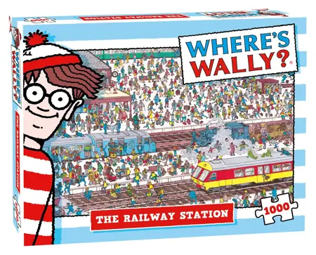 Where’s Wally The Railway Station Puzzel (1000 stukjes)