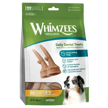 Whimzees Antler Stazak - Hondensnacks - 12 stuks Medium - afbeelding 1